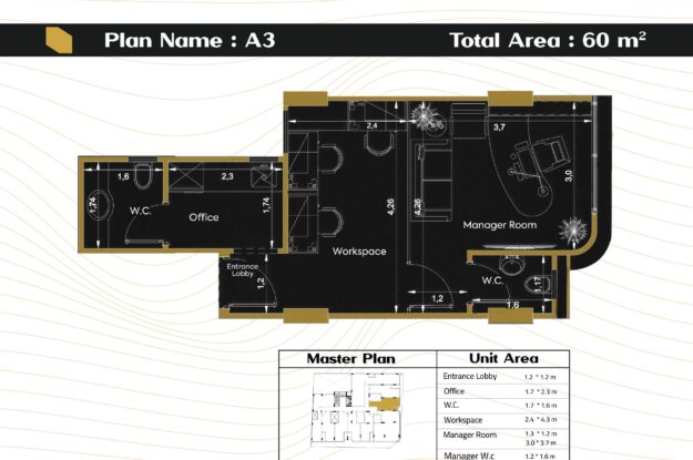 60م - مشروع 9hub complex الهضبة العليا المقطم