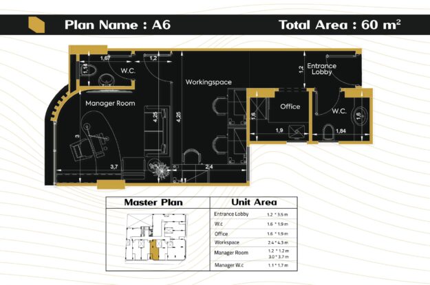 60م - مشروع 9hub complex الهضبة العليا المقطم
