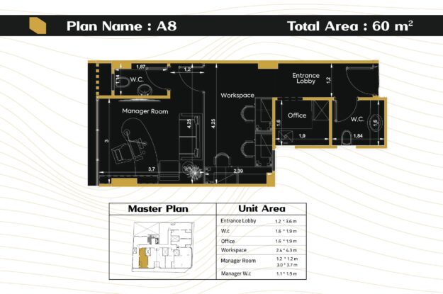 60م - مشروع 9hub complex الهضبة العليا المقطم