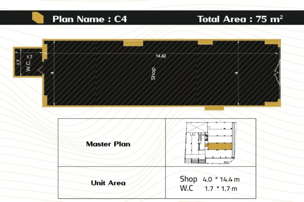 75م مشروع 9hub complex الهضبة العليا المقطم