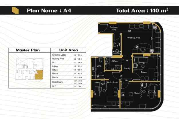 140م مشروع 9hub comlex الهضبة العليا المقطم