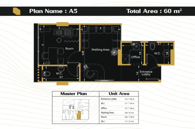 60م مشروع 9hub comlex الهضبة العليا المقطم