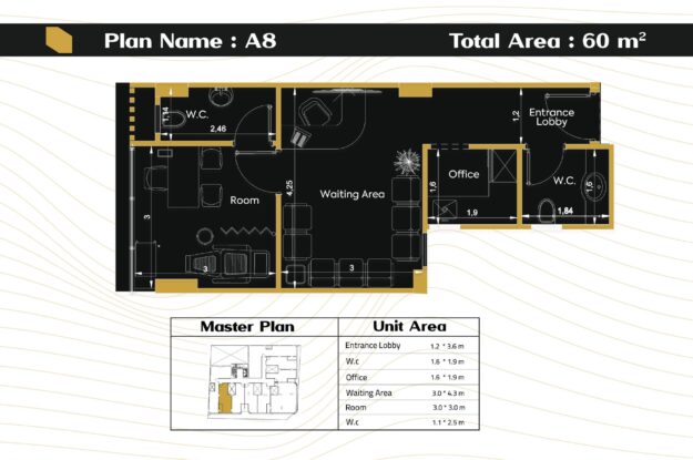 60م مشروع 9hub comlex الهضبة العليا المقطم